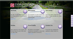 Desktop Screenshot of duskinduskin.com